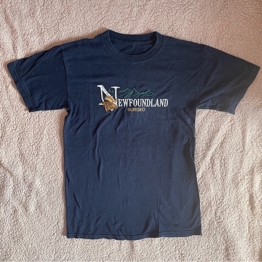 Newfoundland navy blue t-shirt